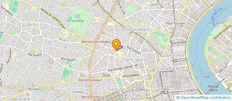 localisation de l'entreprise MONSIEUR YANN AUDREN DE KERDREL à BORDEAUX
