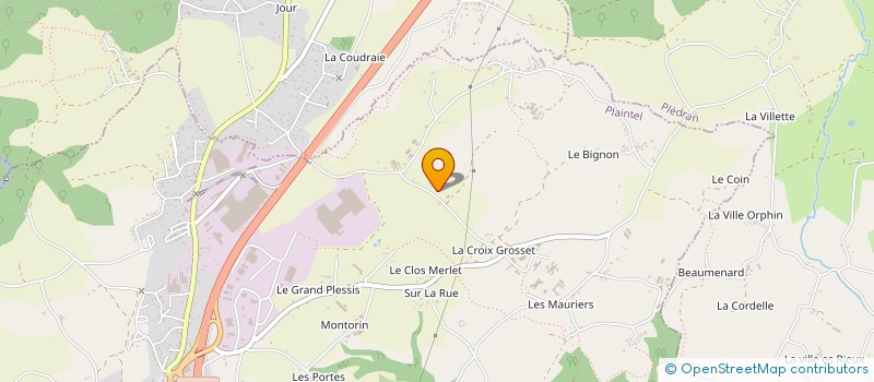 localisation de l'entreprise MONSIEUR YANN AUFFRET  PLAINTEL