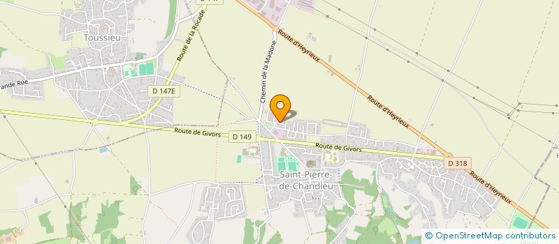 localisation de l'entreprise MONSIEUR YANN AULAGNIER à SAINT-PIERRE-DE-CHANDIEU