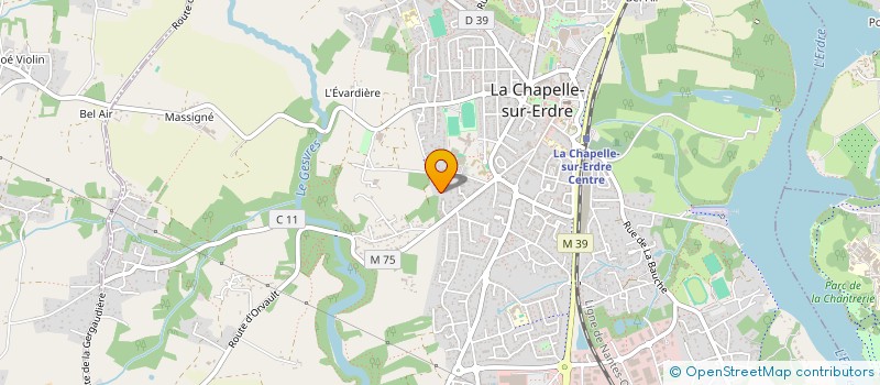 localisation de l'entreprise MONSIEUR YANN AVOT à CHAPELLE-SUR-ERDRE (LA)