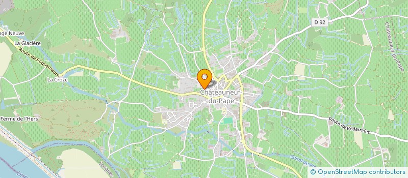 localisation de l'entreprise MONSIEUR YANN AZOUZI  CHATEAUNEUF-DU-PAPE