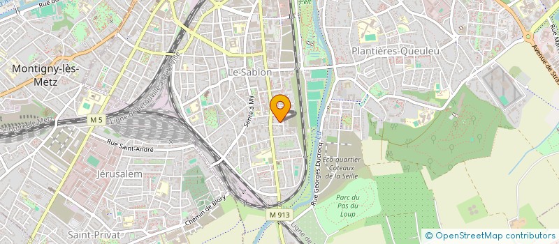 localisation de l'entreprise MONSIEUR YANN BAGODOU  METZ