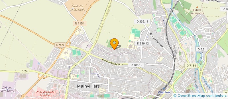 localisation de l'entreprise MONSIEUR YANN BALAN à CHARTRES