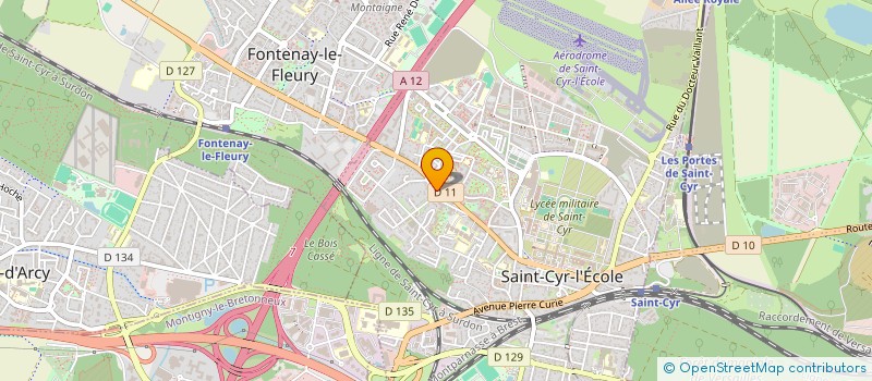 localisation de l'entreprise MONSIEUR YANN BANKOLE  SAINT-CYR-L'ECOLE