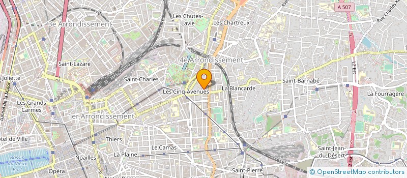 localisation de l'entreprise MONSIEUR YANN BARBAGELATA à MARSEILLE