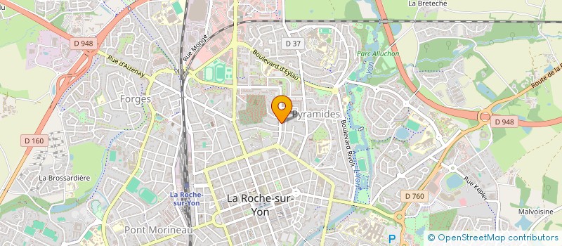 localisation de l'entreprise MONSIEUR YANN BARBU à LA ROCHE-SUR-YON