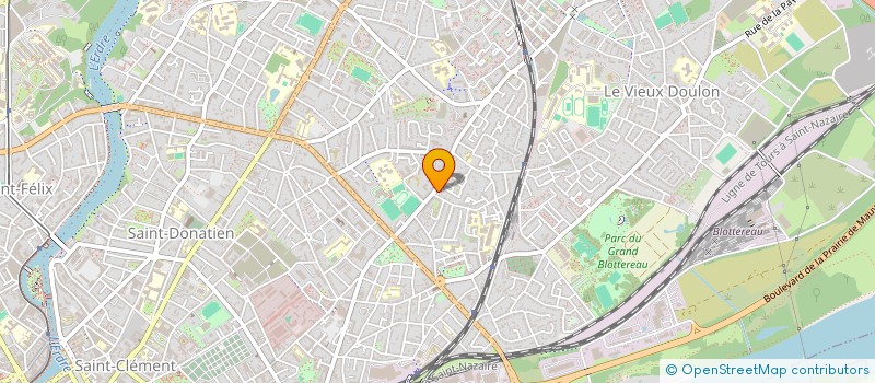 localisation de l'entreprise MONSIEUR YANN BARON à NANTES