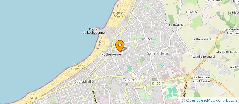 localisation de l'entreprise MONSIEUR YANN BARON à SAINT-MALO