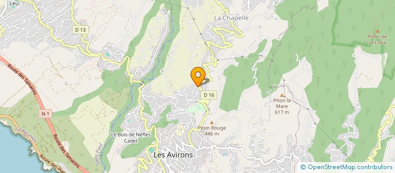 localisation de l'entreprise MONSIEUR YANN BARRE  LES AVIRONS