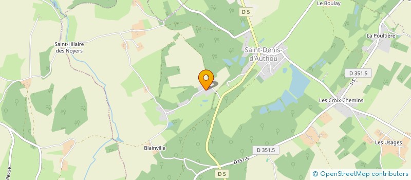 localisation de l'entreprise MONSIEUR YANN BARTHELLEMY à SAINTIGNY