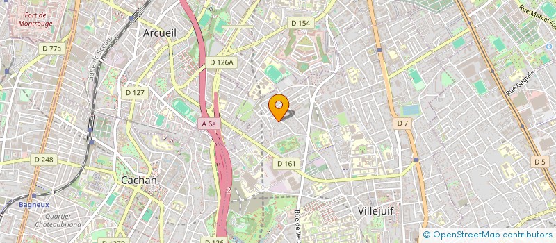 localisation de l'entreprise MONSIEUR YANN BASSING  VILLEJUIF
