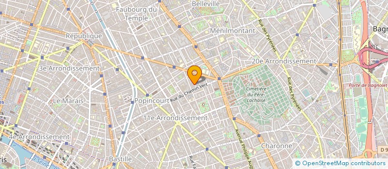 localisation de l'entreprise MONSIEUR YANN BAUDOUIN à PARIS