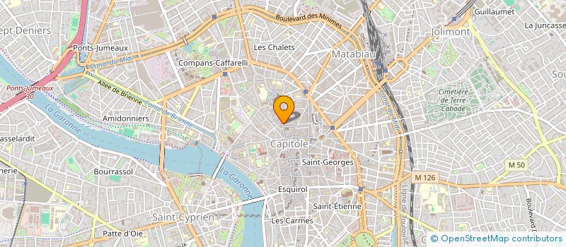 localisation de l'entreprise MONSIEUR YANN BEAUPERE à TOULOUSE
