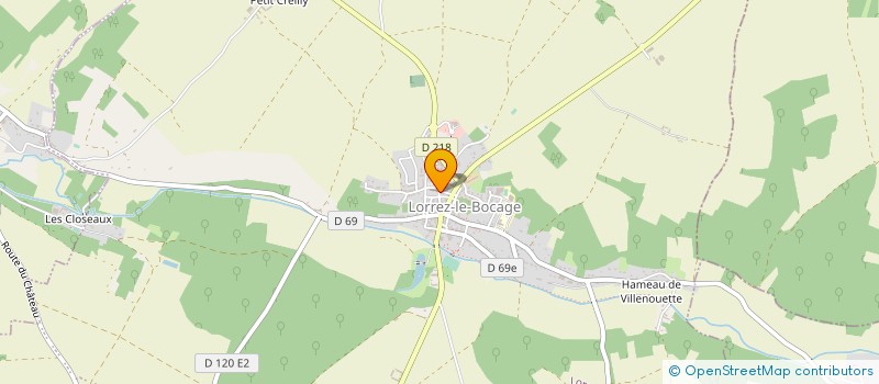 localisation de l'entreprise MONSIEUR YANN BEAUVAIS à LORREZ-LE-BOCAGE-PREAUX