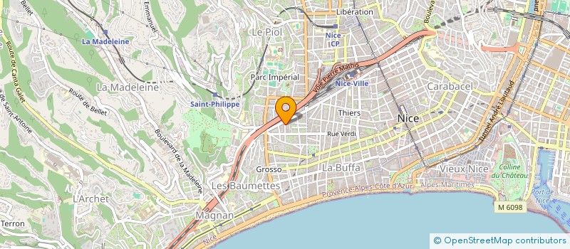 localisation de l'entreprise MONSIEUR YANN BEDOUCHA à NICE
