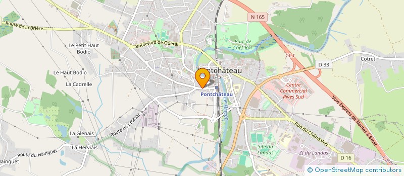 localisation de l'entreprise MONSIEUR YANN BENOISTEL  PONTCHATEAU