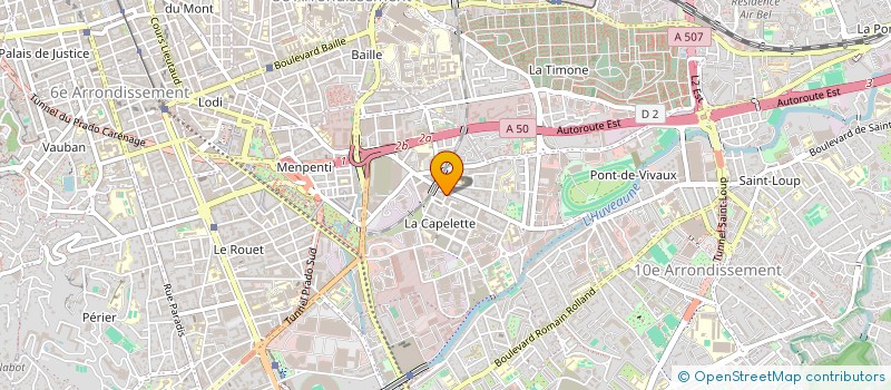 localisation de l'entreprise MONSIEUR YANN BERRE à MARSEILLE