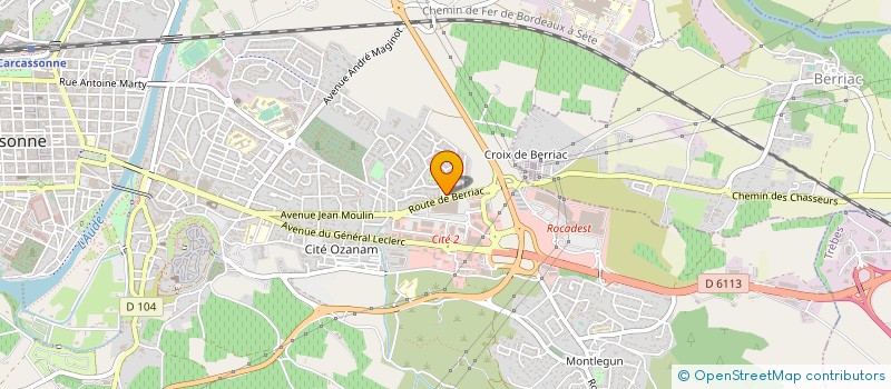 localisation de l'entreprise MONSIEUR YANN BERTHAUX à SAINT-BRIEUC