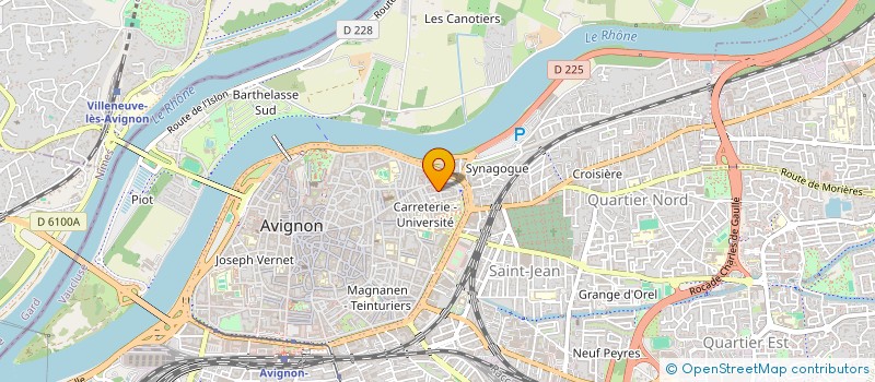 localisation de l'entreprise MONSIEUR YANN BERTRAND à AVIGNON