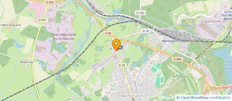 localisation de l'entreprise MONSIEUR YANN BERTRAND DELAYE  TORCY