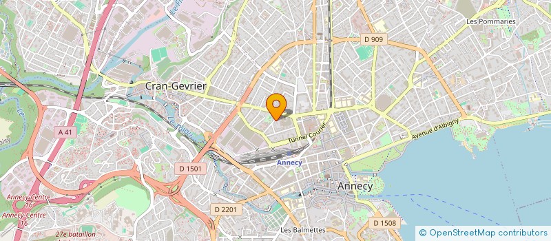 localisation de l'entreprise MONSIEUR YANN BIJASSON à ANNECY