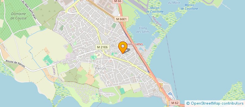 localisation de l'entreprise MONSIEUR YANN BILLARD  PEROLS