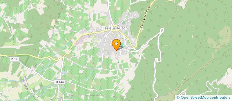 localisation de l'entreprise MONSIEUR YANN BISCHOFF  VILLES-SUR-AUZON