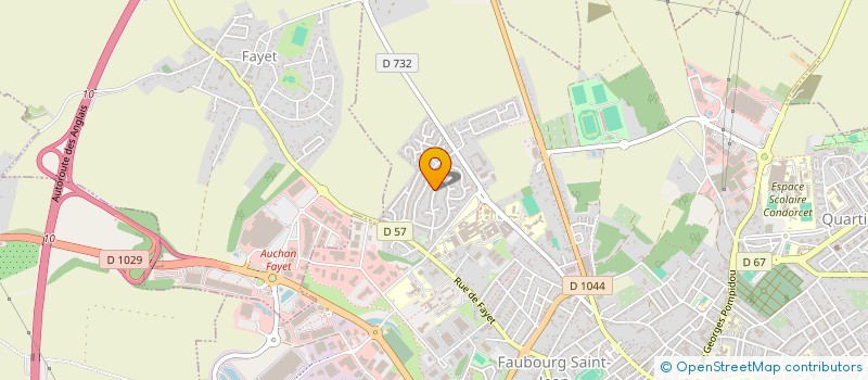 localisation de l'entreprise MONSIEUR YANN BITON à SAINT-QUENTIN