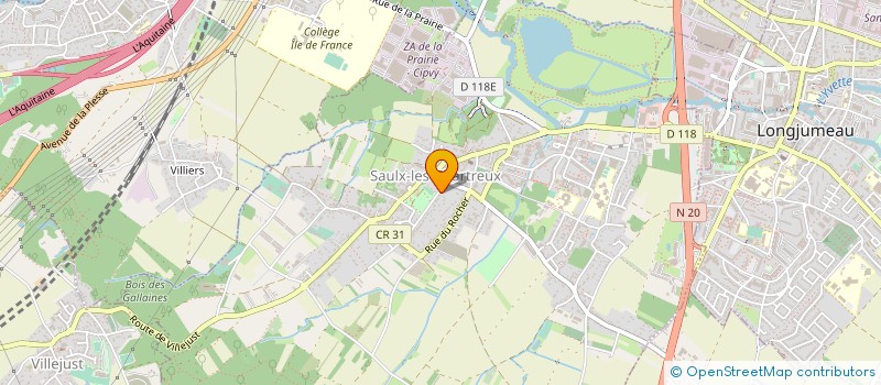 localisation de l'entreprise MONSIEUR YANN BONE  SAULX-LES-CHARTREUX