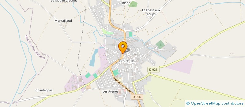 localisation de l'entreprise MONSIEUR YANN BONNEAU à LEVROUX