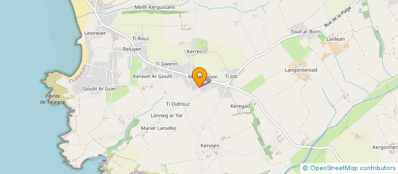 localisation de l'entreprise MONSIEUR YANN BOUCHER  PLOMODIERN