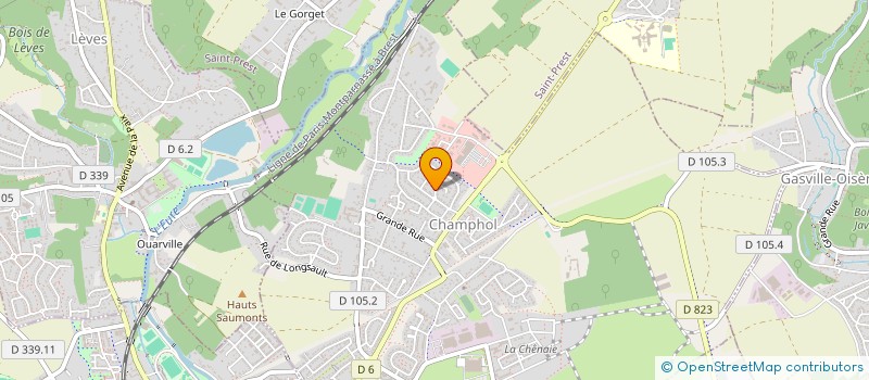 localisation de l'entreprise MONSIEUR YANN BOUCHEZ à CHAMPHOL