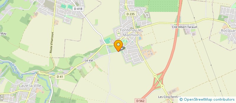 localisation de l'entreprise MONSIEUR YANN BOUDEVILLE à MAY-SUR-ORNE