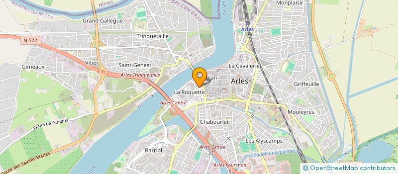 localisation de l'entreprise MONSIEUR YANN BOUETEL  ARLES