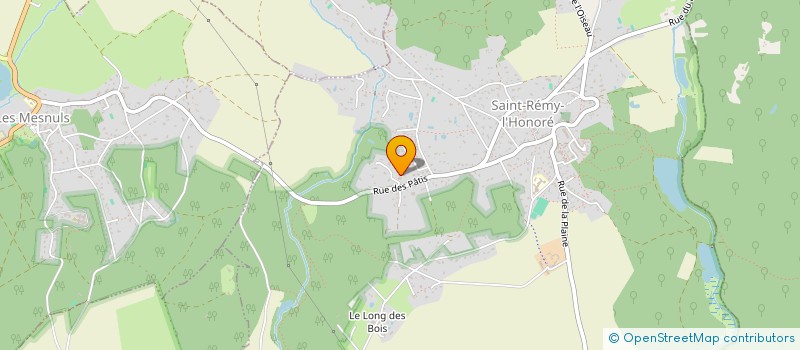 localisation de l'entreprise MONSIEUR YANN BOURDON  SAINT-REMY-L'HONORE