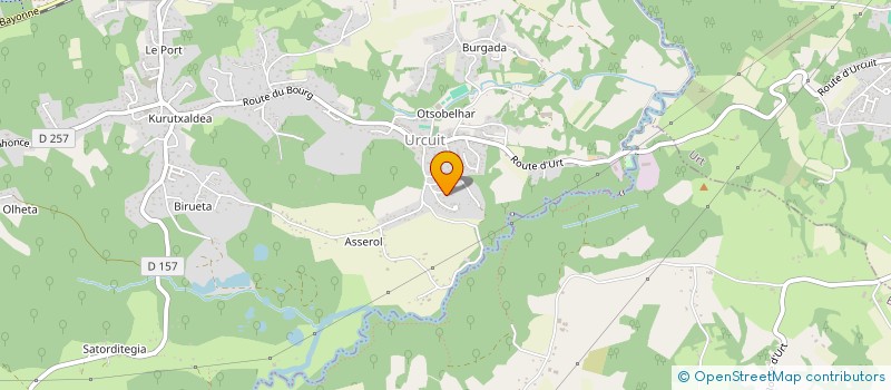 localisation de l'entreprise MONSIEUR YANN BOURNOUVILLE  URCUIT