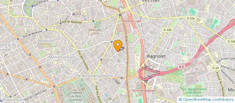 localisation de l'entreprise MONSIEUR YANN BOURSAULT  PARIS