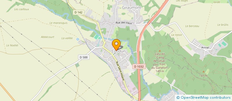 localisation de l'entreprise MONSIEUR YANN BOYER  MELICOCQ