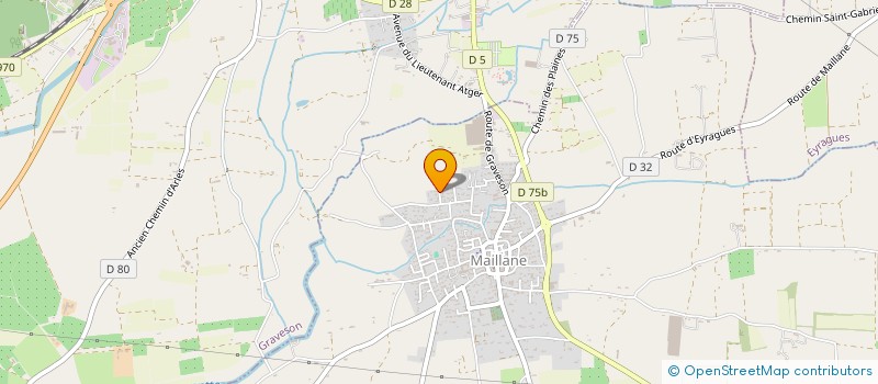 localisation de l'entreprise MONSIEUR YANN BOYER  MAILLANE