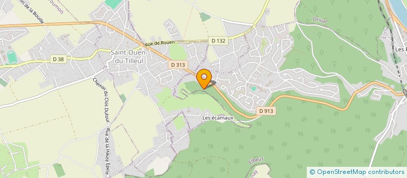 localisation de l'entreprise MONSIEUR YANN BRAJEUL  ELBEUF