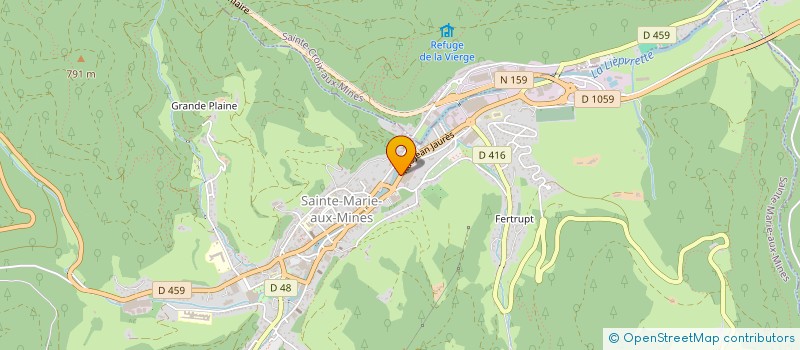 localisation de l'entreprise MONSIEUR YANN BREISTROFFER  XERTIGNY