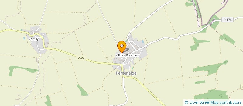 localisation de l'entreprise MONSIEUR YANN BRETON  PERCENEIGE