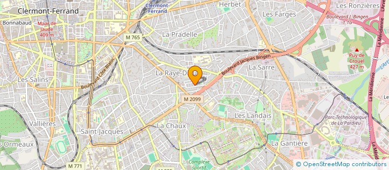 localisation de l'entreprise MONSIEUR YANN CABELLO  CLERMONT-FERRAND