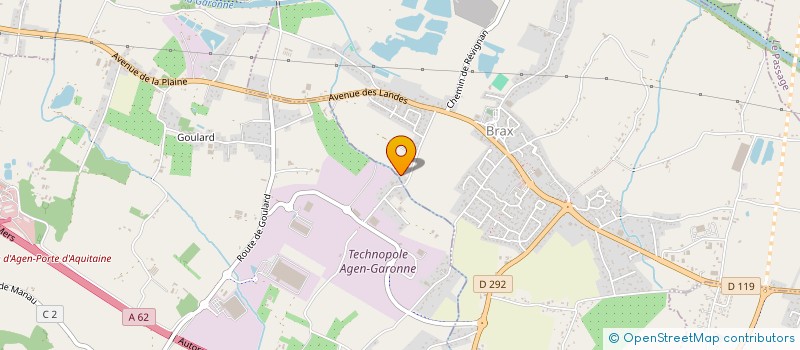 localisation de l'entreprise MONSIEUR YANN CALLY  BRAX