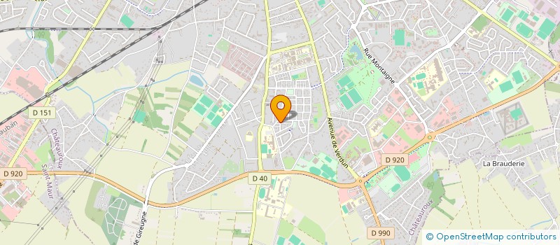 localisation de l'entreprise MONSIEUR YANN CAMAIL à CHATEAUROUX