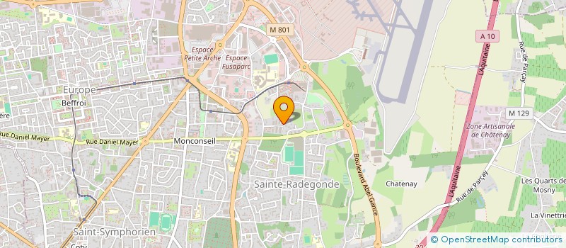 localisation de l'entreprise MONSIEUR YANN CAMPARA  TOURS