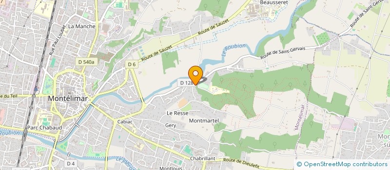 localisation de l'entreprise MONSIEUR YANN CANICIO  MONTELIMAR