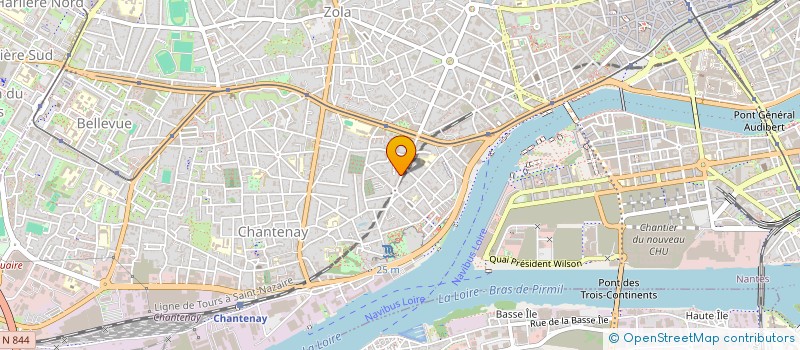 localisation de l'entreprise MONSIEUR YANN CARDAILLAC à NANTES
