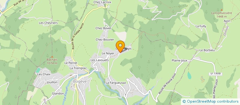 localisation de l'entreprise MONSIEUR YANN CARLETESI  BOGEVE