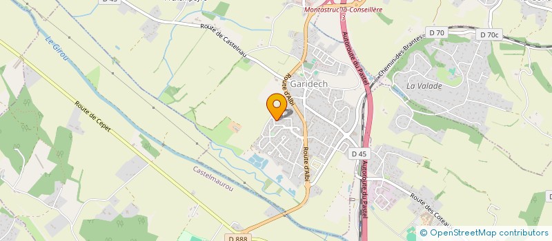 localisation de l'entreprise MONSIEUR YANN CARLIER  GARIDECH